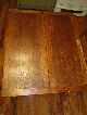 Antique English Pub Table Solid Oak Drawleaf/folding L@@k 1900-1950 photo 6