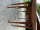 Vintage Shaker Style Solid Maple 8 - Leg Drop Leaf Dining Table 1900-1950 photo 5