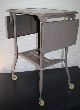 Vtg Mid - Century Modern Industrial Machine Age Typewriter Bedside Table Stand 50s 1900-1950 photo 1