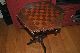 Victorian 19th C.  Inlaid Checkerboard Ornate End Table - Sturdy 1800-1899 photo 8