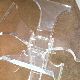 Vintage Lucite Dining Table 70 ' S Euc Post-1950 photo 1