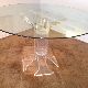 Vintage Lucite Dining Table 70 ' S Euc Post-1950 photo 3