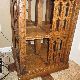 Revolving Oak Bookcase With Carved Lion Heads - Extremely Rare 1800-1899 photo 11