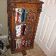 Revolving Oak Bookcase With Carved Lion Heads - Extremely Rare 1800-1899 photo 1