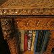 Revolving Oak Bookcase With Carved Lion Heads - Extremely Rare 1800-1899 photo 4