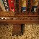 Revolving Oak Bookcase With Carved Lion Heads - Extremely Rare 1800-1899 photo 7