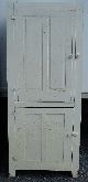 Antique / Old White 2 Door Country Cupboard / Cabinet 1900-1950 photo 1