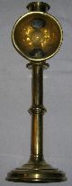 Victorian Brass Student Candle Reading Lamp Lamps photo 1