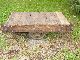 Antique Industrial Factory Lumber Railroad Cart Coffee Table Nutting Lineberry 1900-1950 photo 2