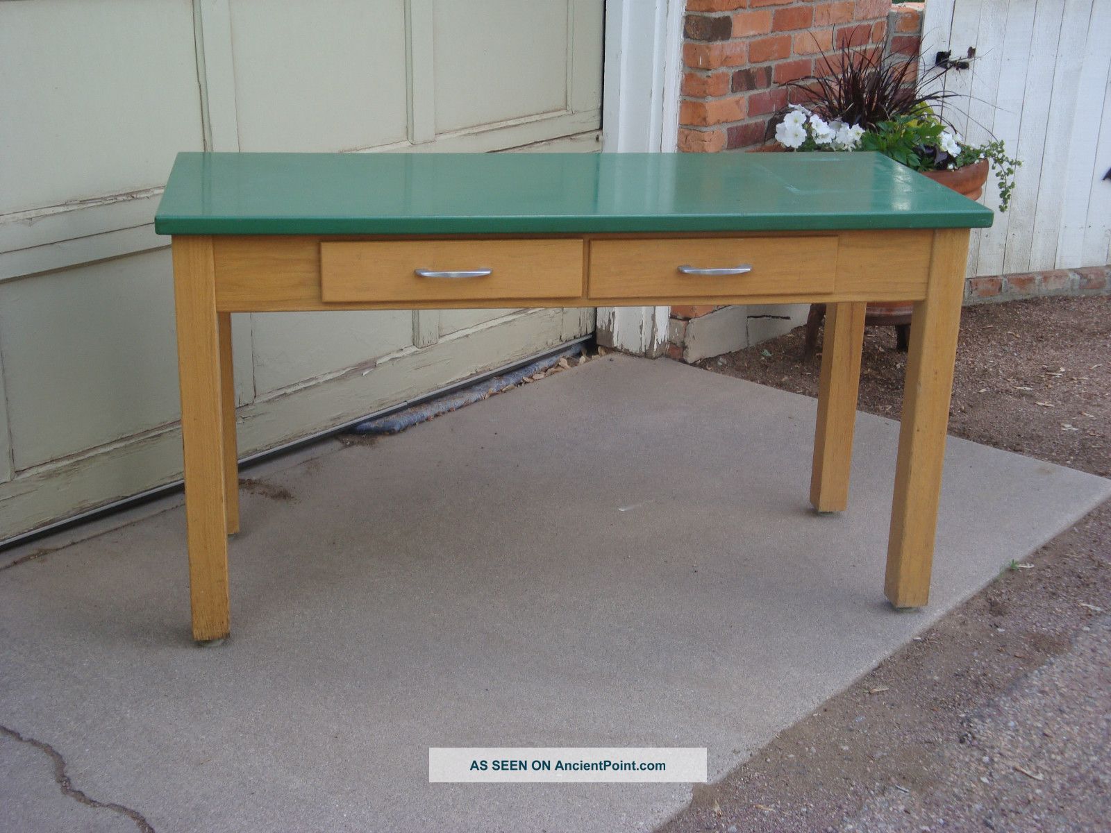 Very Cool Vintage Laboratory Table Post-1950 photo