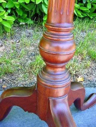 Nathan Margolis Snake Leg Round Pedestal Stand Table C 1938 photo