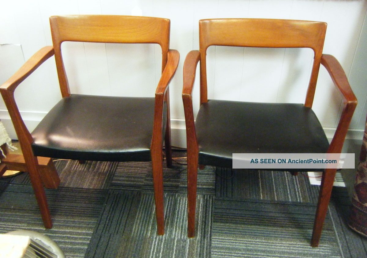 Pair Of Svegards Arm Chairs/ Sweden/ Mid Century Modern Post-1950 photo