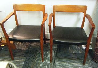 Pair Of Svegards Arm Chairs/ Sweden/ Mid Century Modern photo