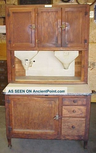 Hoosier Cabinet All Finish 1920 ' S Great Find 1900-1950 photo
