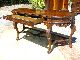 Antique Walnut Carved French Console Sofa Table 1900-1950 photo 2