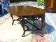 Antique Walnut Carved French Console Sofa Table 1900-1950 photo 6