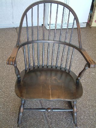 Antique Full Size Rocking Chair 75 Years Old Good Condition photo