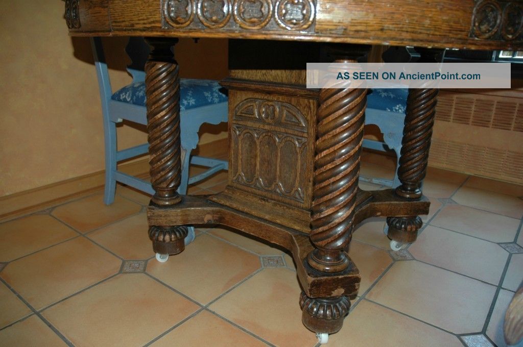 Antique Dining Room Set 1900-1950 photo