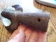 Antique Victorian Heavy Rusty Iron & Glass Ball Claw Foot Feet (1s) + Free Knob Parts & Salvaged Pieces photo 2