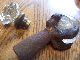 Antique Victorian Heavy Rusty Iron & Glass Ball Claw Foot Feet (1s) + Free Knob Parts & Salvaged Pieces photo 3