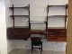 Rare Rosewood Cado Wall Unit Made In Denmark Complete With Pegs,  Mounts & Light Post-1950 photo 2