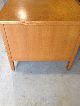 1961 Antique Riff Cut Oak Wood Desk From The Univ Of Texas By Leopold Company 1900-1950 photo 4