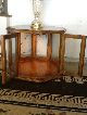 Vintage Octagon Side Or End Table W/ Light And Storage Post-1950 photo 7