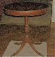 Antique Cherry Oval Side Table.  