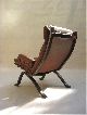 Set Bentwood Leather Lounge Chairs Danish Modern 60,  S Jacobsen Wegner Eames Era Post-1950 photo 2