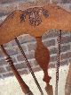 Finest Oak Piano Organ Stool Ever - Fancy Back - Barley Twist - Decorated Stool Border 1800-1899 photo 3