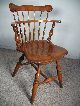 Vintage Ethan Allen Heirloom Maple Swivel Chair Post-1950 photo 1