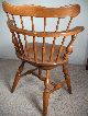 Vintage Ethan Allen Heirloom Maple Swivel Chair Post-1950 photo 2