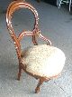 Victorian Walnut Side Chair Rocco Style 1800-1899 photo 2