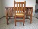 Mission Style Oak Chair 1900-1950 photo 11
