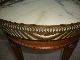 Vintage Marble Top Occasional Table 1900-1950 photo 3