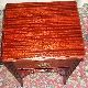 Antique Mahogany Square Two Tier Table With Drawer 1900-1950 photo 1