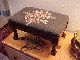 Antique Electric Foot Stool Needlepoint Roses Heat Pad Works Unusual 1900-1950 photo 6