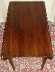 Vintage Mahogany Large Side/ End Drop Leaf Pembroke Table With Drawer 1900-1950 photo 2
