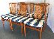 Set 6 Danish Mid Century Walnut Dining Chairs Eames Modern Teak Moller Koefoeds 1900-1950 photo 6