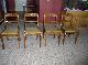 Duncan Phyfe Drop Leaf Table & Chairs Maple 1900-1950 photo 1