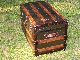 Beautifully Restored Antique Victorian Flat Top Steamer Trunk / Chest Ca.  1890 1800-1899 photo 4