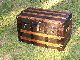 Beautifully Restored Antique Victorian Flat Top Steamer Trunk / Chest Ca.  1890 1800-1899 photo 5