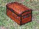 Restored Antique Victorian Jenny Lind Stagecoach / Steamer Trunk 1850 1800-1899 photo 1