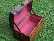 Restored Antique Victorian Jenny Lind Stagecoach / Steamer Trunk 1850 1800-1899 photo 8