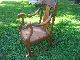 Antique 1930 ' S Oak Carved Lions Rocking Chair 1900-1950 photo 2