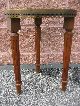 Vintage Mahogany Marble Top Table Stand Plant Stand Victorian Post-1950 photo 4