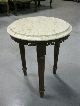 Vintage Mahogany Marble Top Table Stand Plant Stand Victorian Post-1950 photo 6
