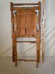Vintage Tuck - Er - Way Child ' S Wood Folding Chair - - Slat Seat & Back - - Great Post-1950 photo 1