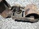 Antique Iron Factory Belt Driven Machine Shaft Clutch,  Ratchet,  Spring Tensioner Other photo 3