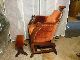 Dated 1860 Antique Mechanical G.  W.  Archer Hand - Crank Barber Chair & Foot Stool 1800-1899 photo 1